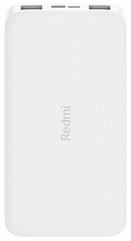 Внешний аккумулятор Xiaomi Redmi Power Bank 10000 mAh (белый)